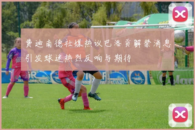 费迪南德社媒热议巴洛贡解禁消息引发球迷热烈反响与期待